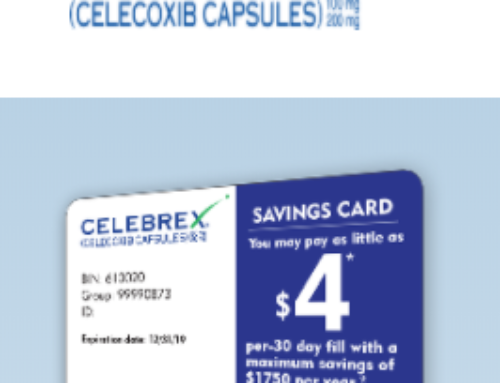 CELEBREX | Discount Copay Savings Card | Coupon