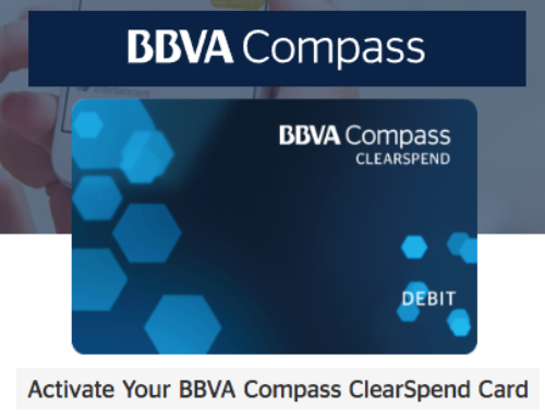 https://clearspend.bbvacompass.com/activate | BBVA Compass ClearSpend Card